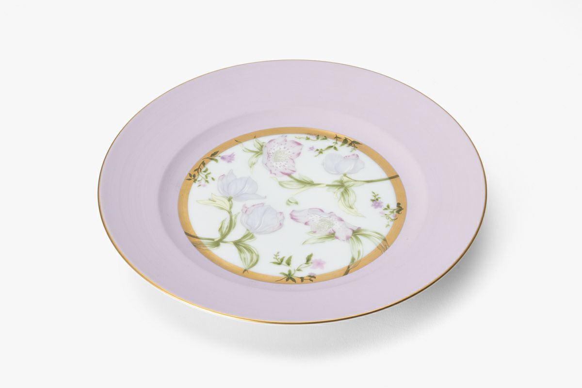 染付木蓮 ケーキ皿 | 有田焼 深川製磁｜公式オンラインストア