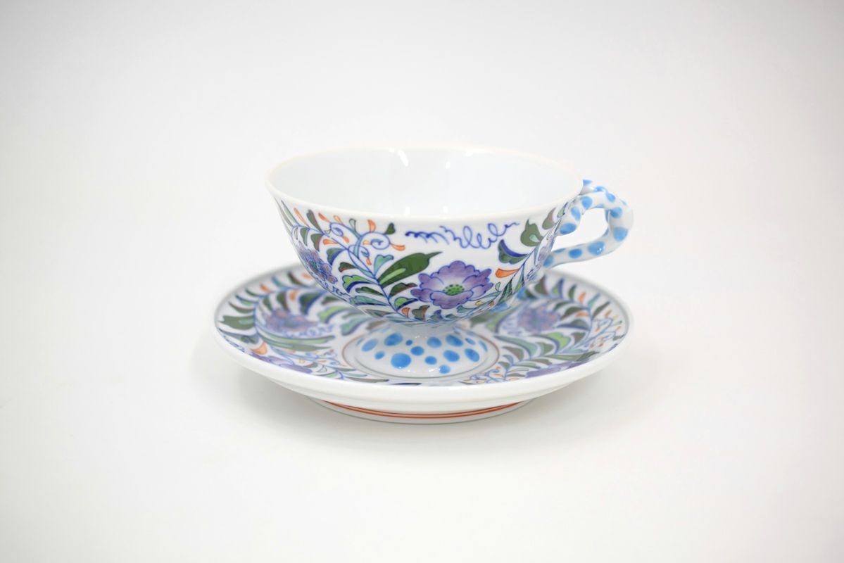 ☆ペルシャ唐草 碗皿 | 有田焼 深川製磁｜公式オンラインストア