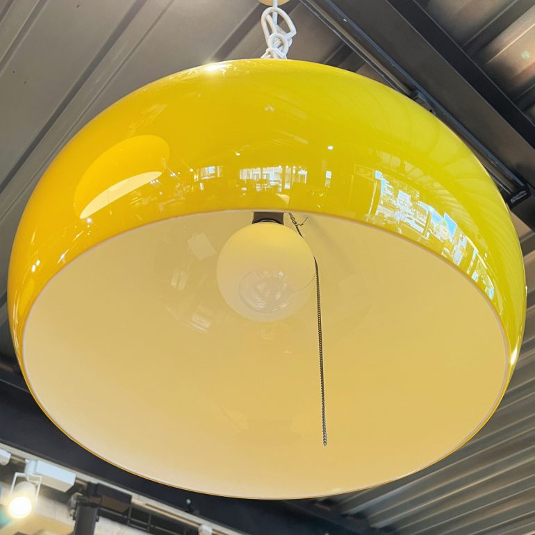 イエロー シーリングライト レトロポップ イエロー シーリングライト