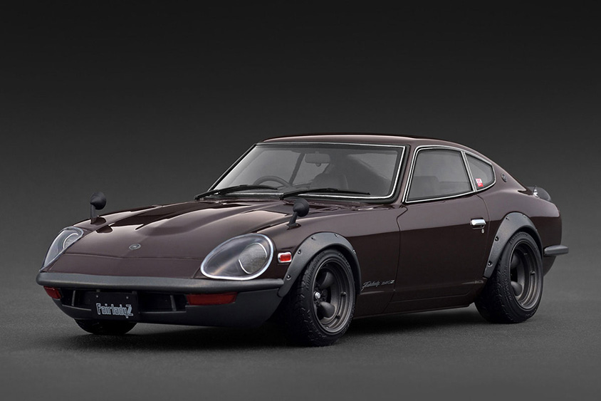 ミニカー】フェアレディ 240ZG（HS30）1/18レジンモデルの精密再現