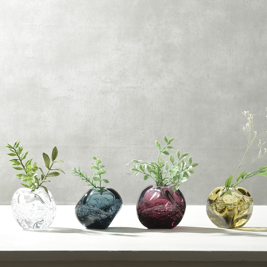 Sghr スガハラ フラワーベース 花瓶 ゴブ 一輪挿し 日本製 おしゃれ