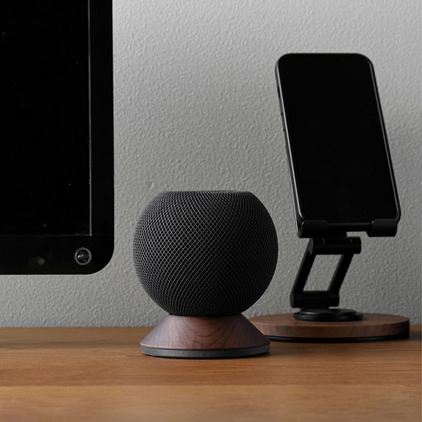 HomePod mini Stand」音楽と暮らしを彩るスマートスピーカー用木製