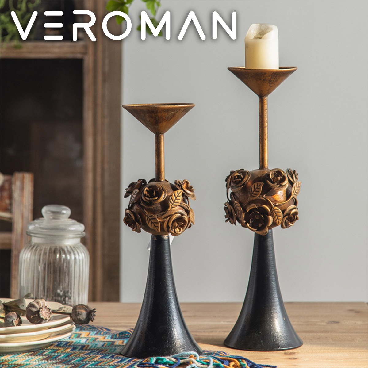 キャンドルスタンド、ローソク立て、1組 楽天市場】キャンドル