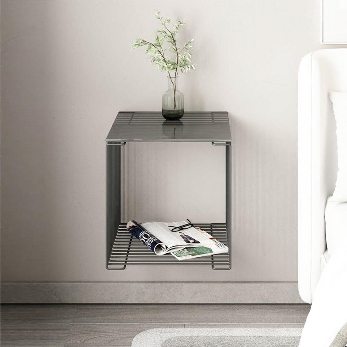 ワイヤー シェルフ マガジンラック リプロダクト テーブル 北欧