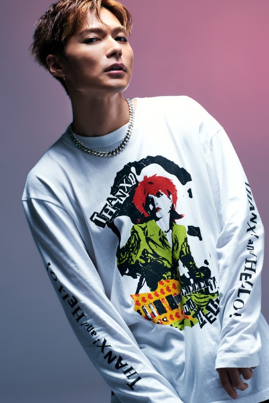 hide Doohickie Tシャツ グリーン Lサイズ hide着用モデル hide