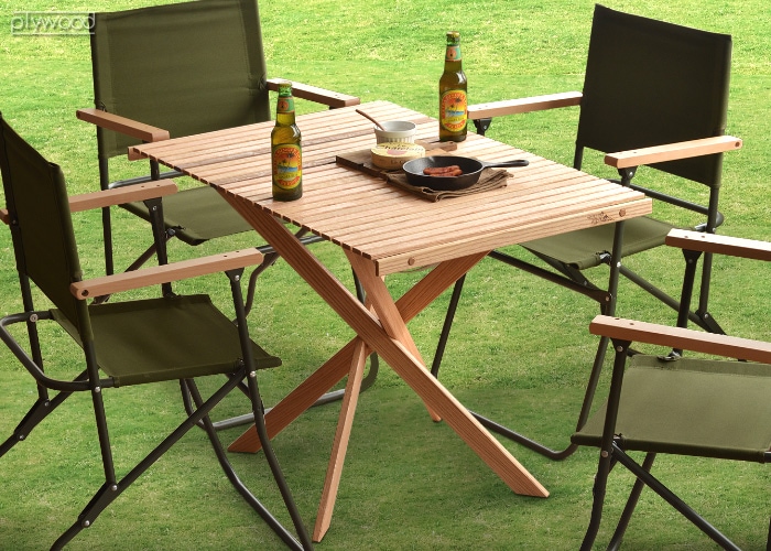 DARNGOOD!! スカルデザイン アウトドアテーブル DARNGOOD!! スカル