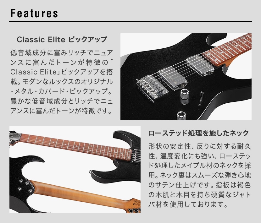 GIO Ibanez ジオアイバニーズ エレキギター ローステッドメイプル