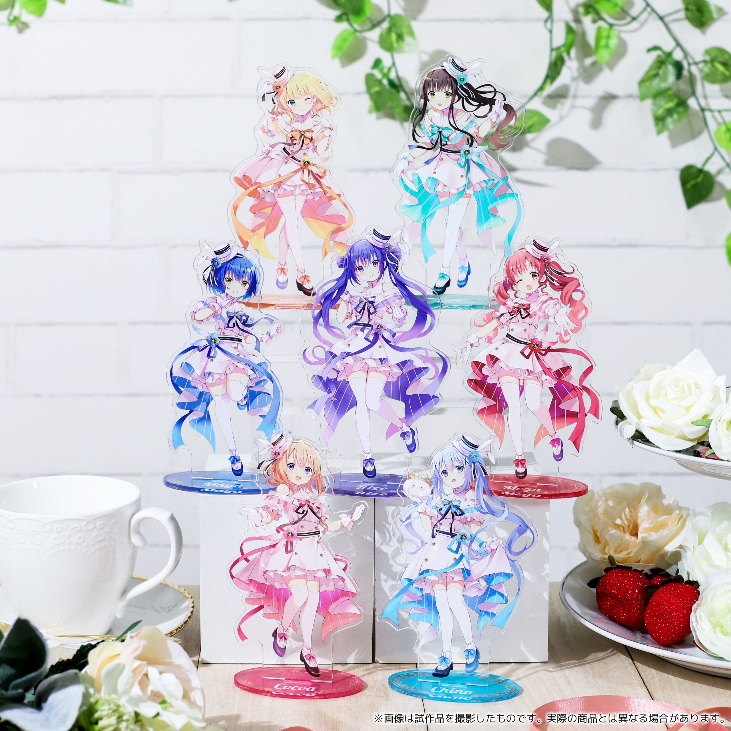 アクリルスタンド/メグ | ご注文はうさぎですか？展 Café Lumière