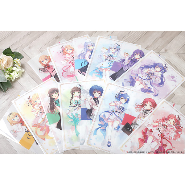 クリアファイルセット/ココア | ご注文はうさぎですか？展 Café Lumière