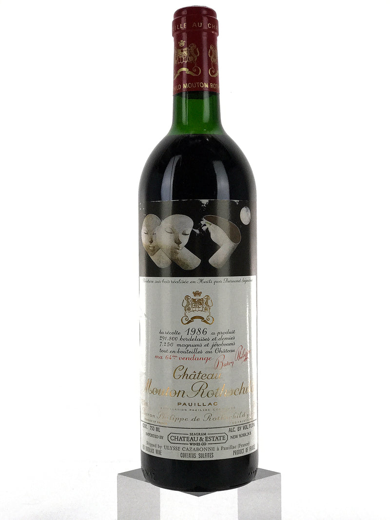 1986 Chateau Mouton Rothschild, Pauillac, Bottle (750ml) [Top Shoulder