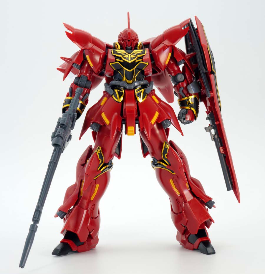 HGUC シナンジュ 塗装 完成品 バンダイ ガンプラ 1/144 HGUC
