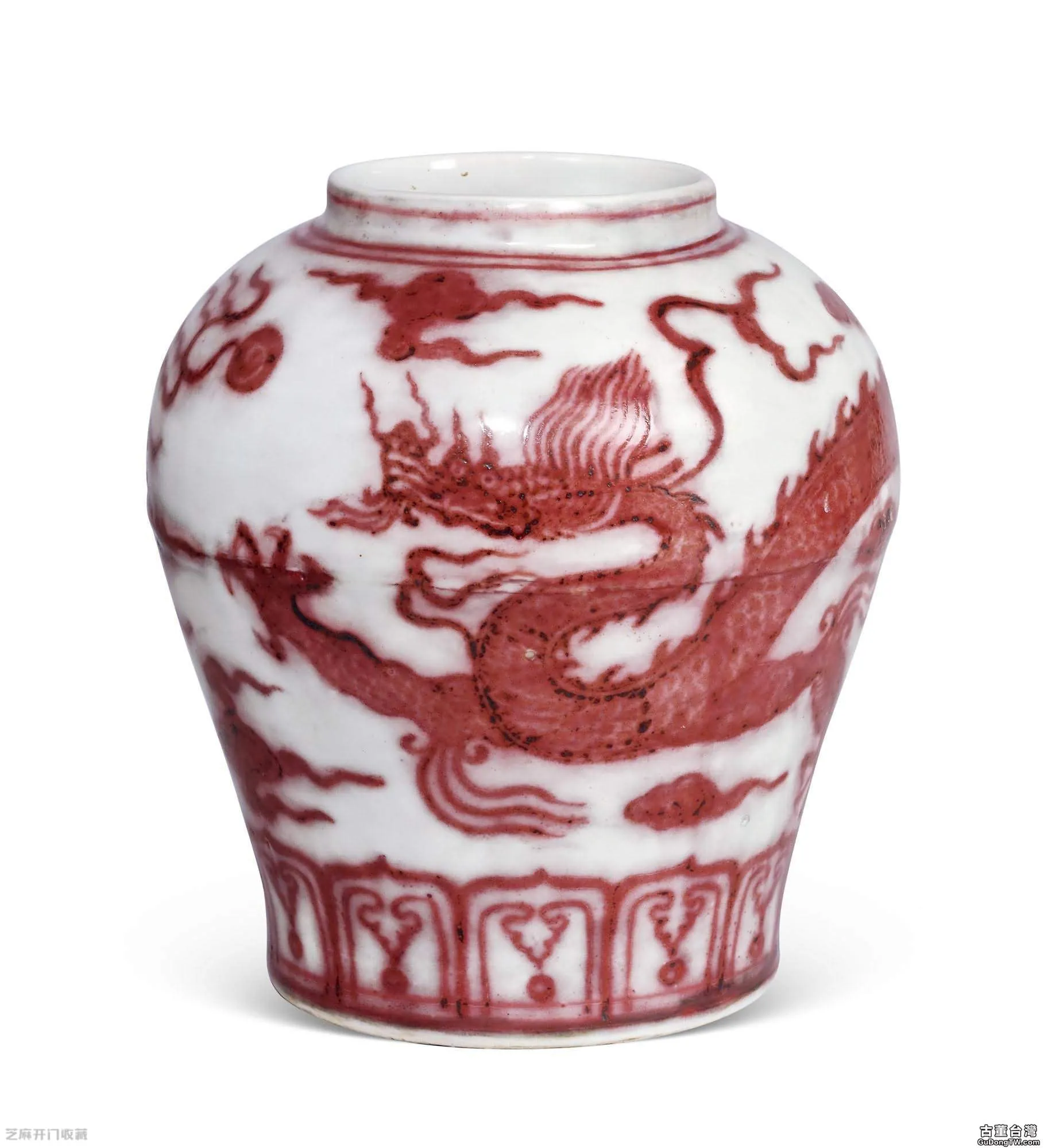 明代釉裡紅瓷器的特點是什麼？如何鑒定？（共10張圖片）-古董台灣