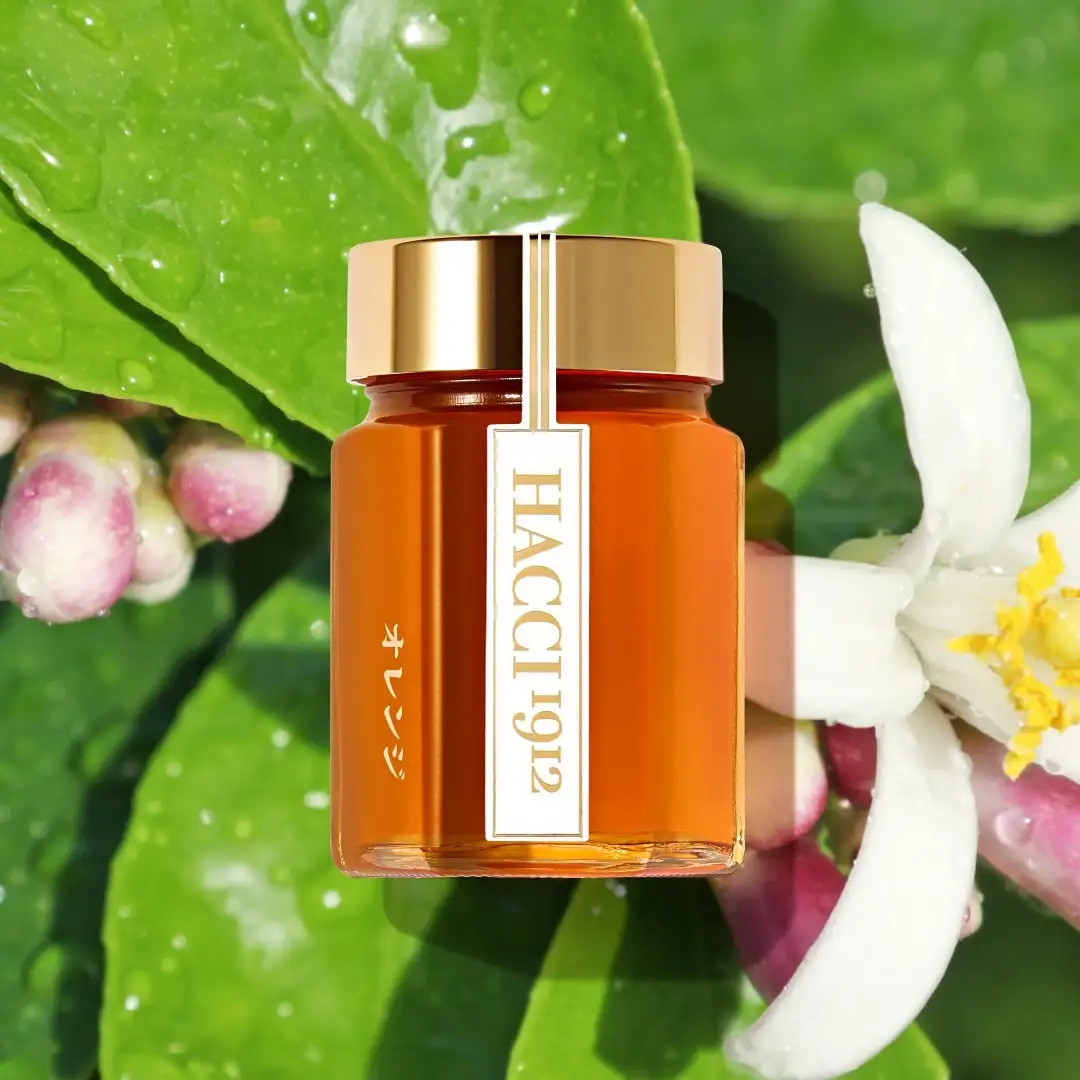 ミニダイヤモンドBOX テーブルハニー2本セット（オレンジ&ホワイト