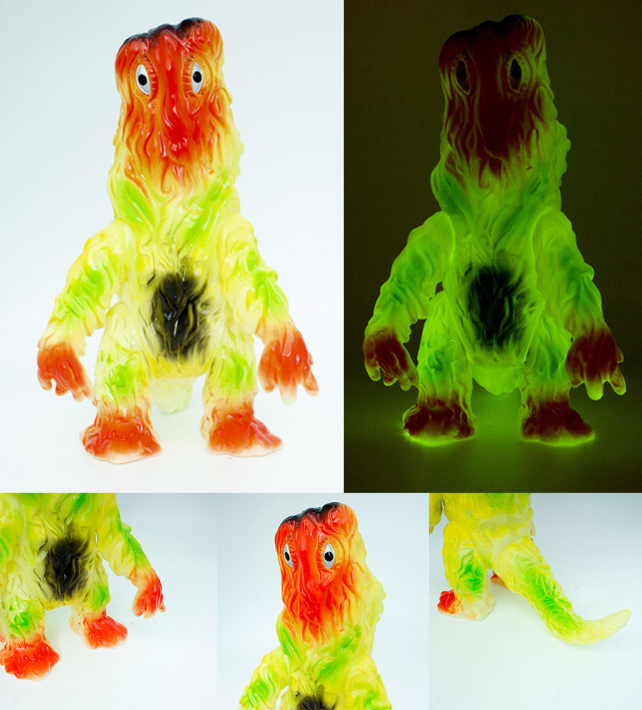 新品即決！送料無料！M1号 DXヘドラ 蓄光版 全高45cm デラックスヘドラ