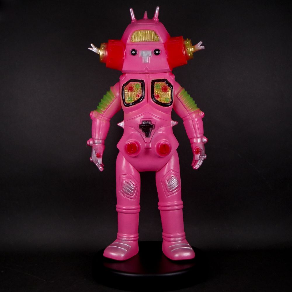 マルサン450 ピンク成形色キングジョー ブルマァクカラーメーカー塗装