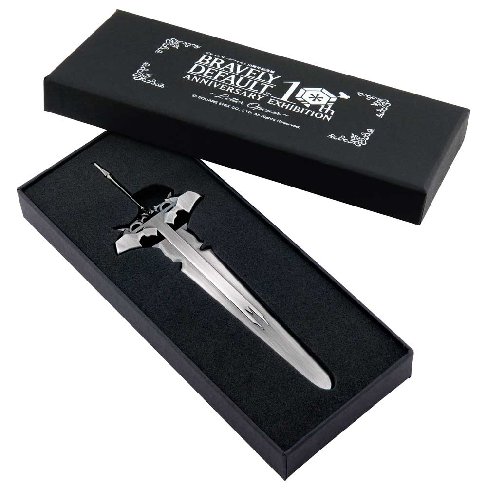 ブレイブリーデフォルト10周年記念展 ブレイブリーソード ペーパーナイフ