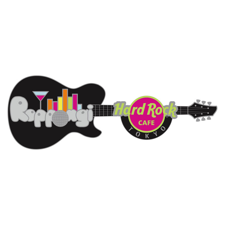 ハードロックカフェ 六本木 Lucky Cat Guitar Pin ピン 東京店限定