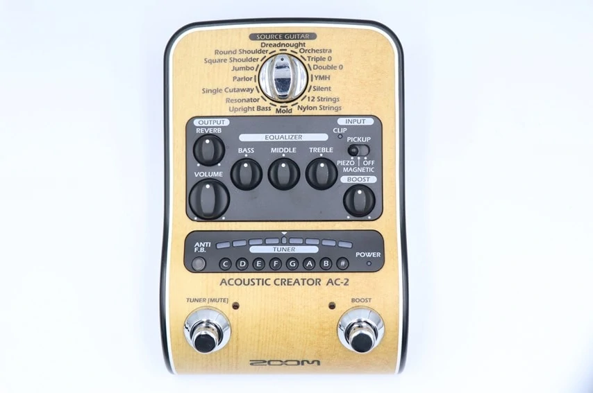 Zoom AC-2 アダプタ付Acoustic Creatoアコギ用 ZOOM AC-2 Acoustic