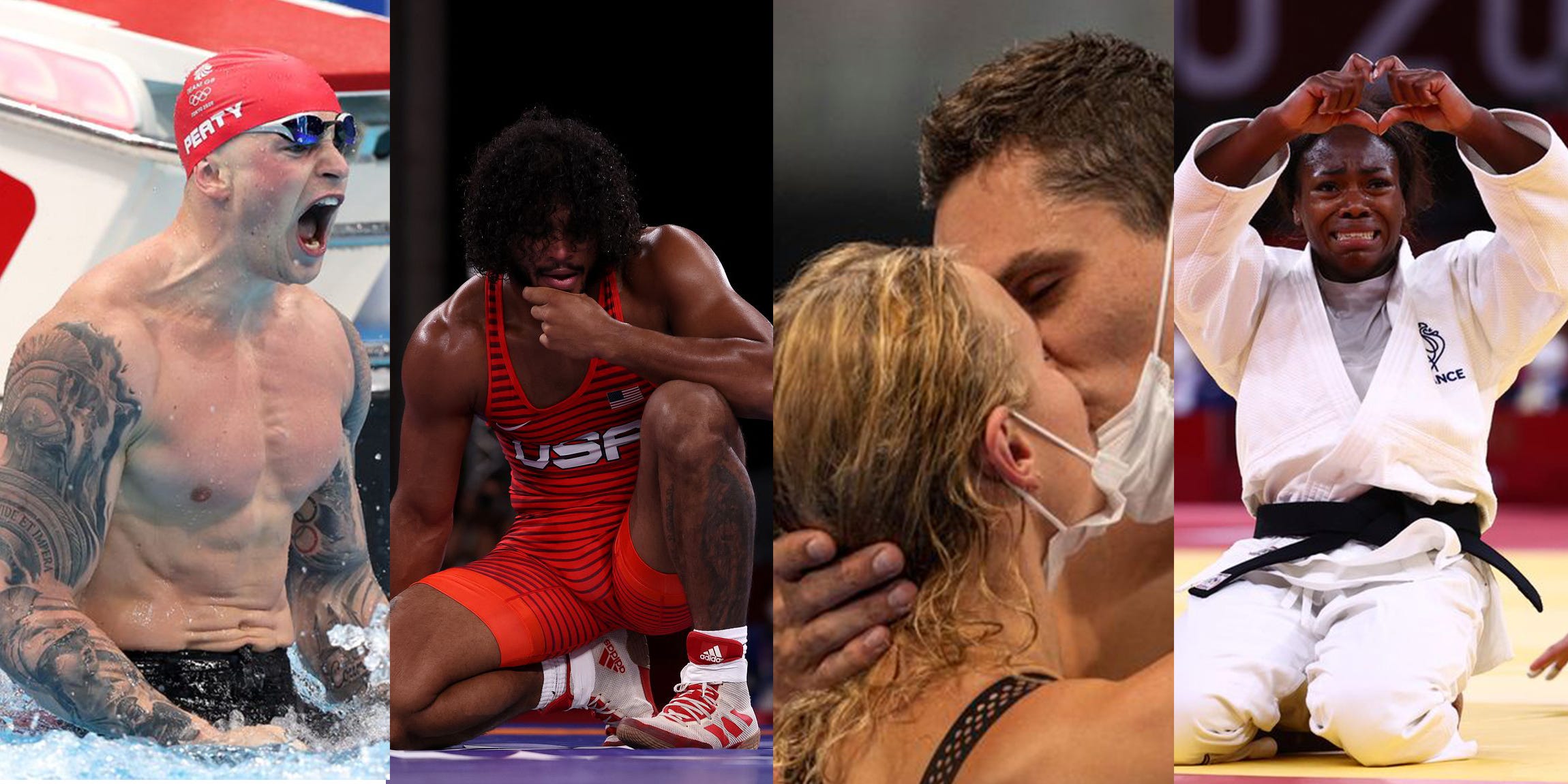 東京2020オリンピック、選手たちの喜怒哀楽シーン【写真集】