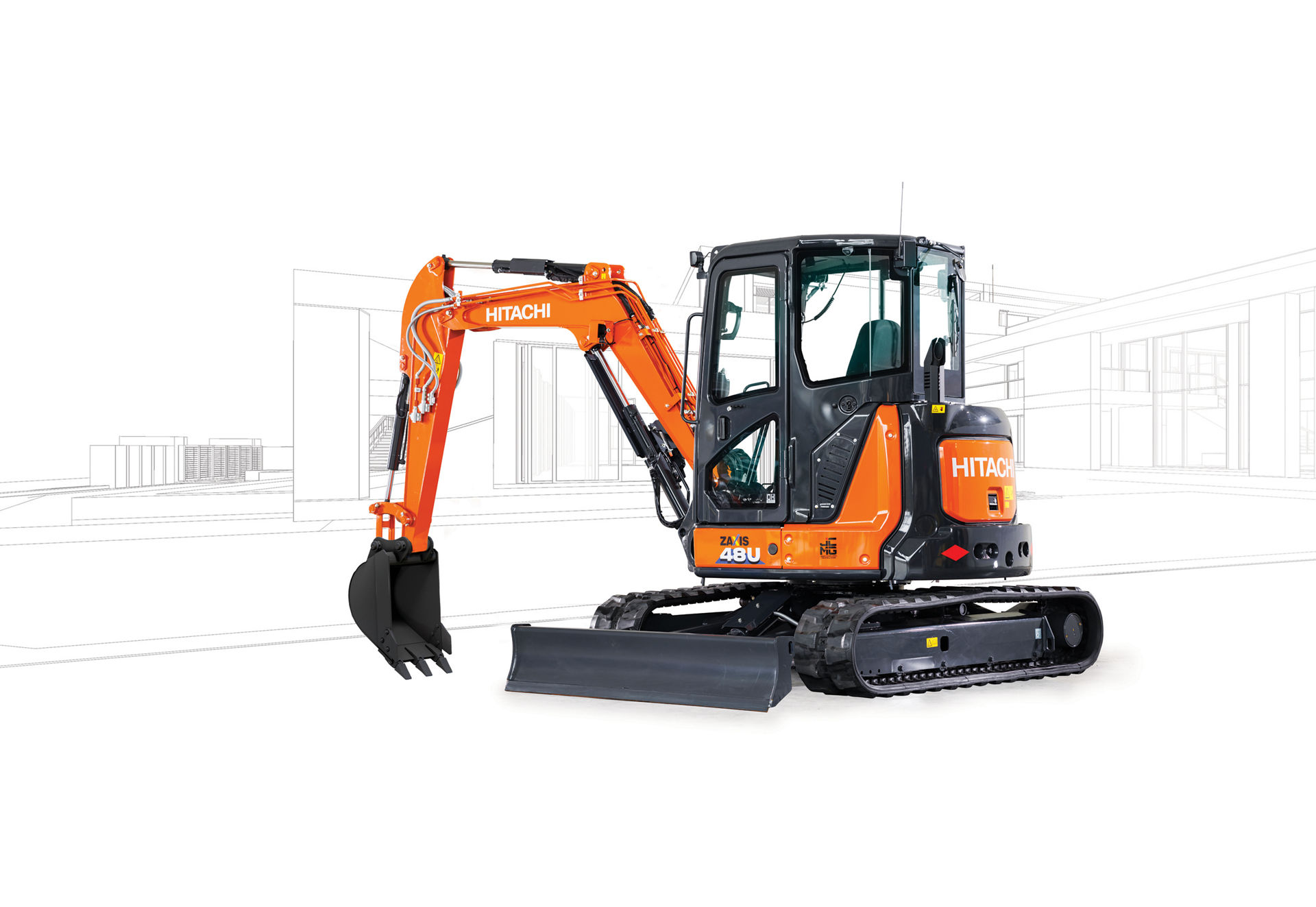 ZX55U-6 Mini Excavators - HitachiCM Europe