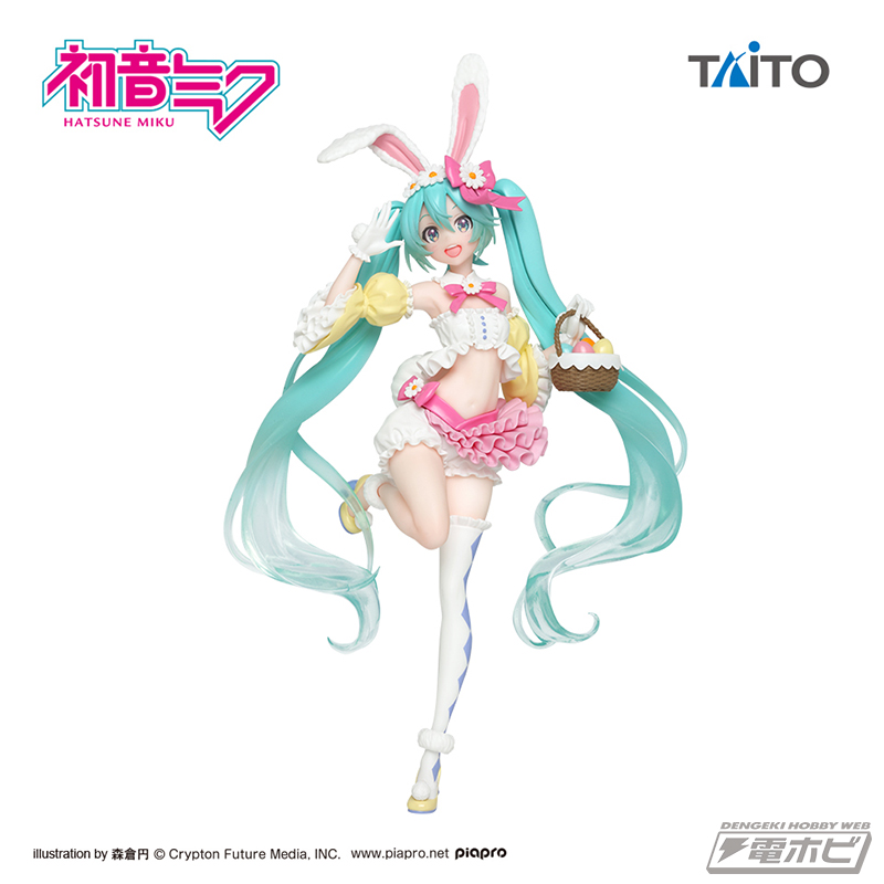 森倉円氏デザインの初音ミクをフィギュア化！プライズ「初音ミク