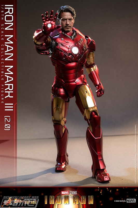 アイアンマン マーク3(2.0)トニースターク＆ボーナスアクセサリー