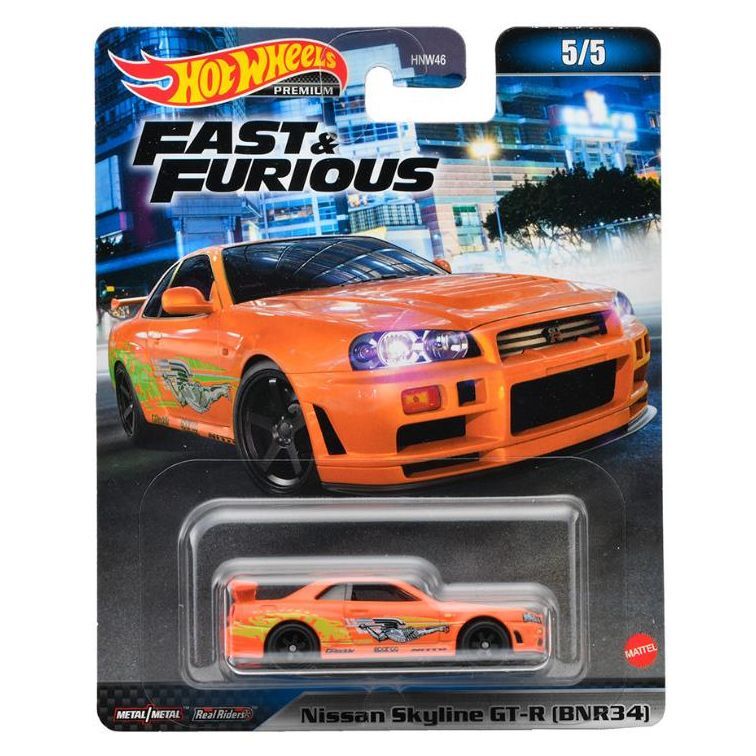ホットウィール ワイルド・スピード NFT 日産スカイライン R34。