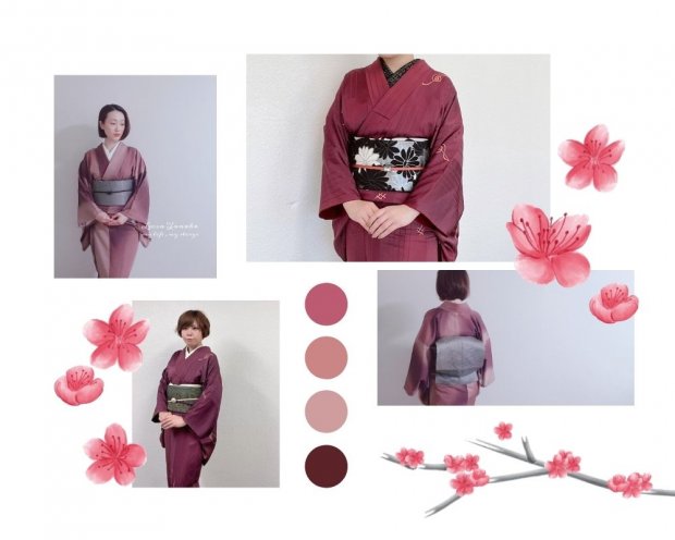 お客様のお写真・おすすめの着物 (う59) 百花ノ薫り ✦ 華やぐ大正ロマン