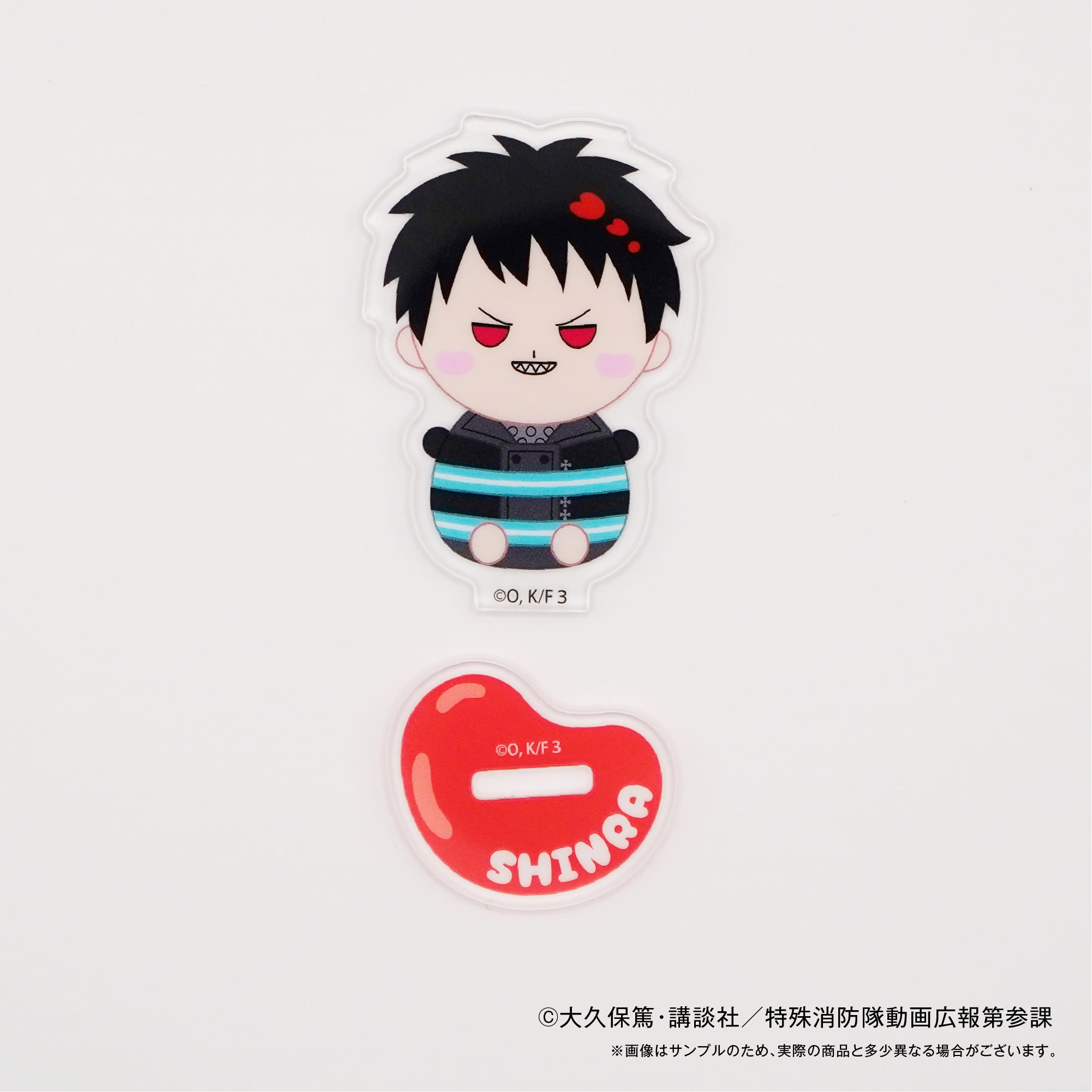 炎炎ノ消防隊 トレーディングもにゅもアクリルスタンド 1パック入り