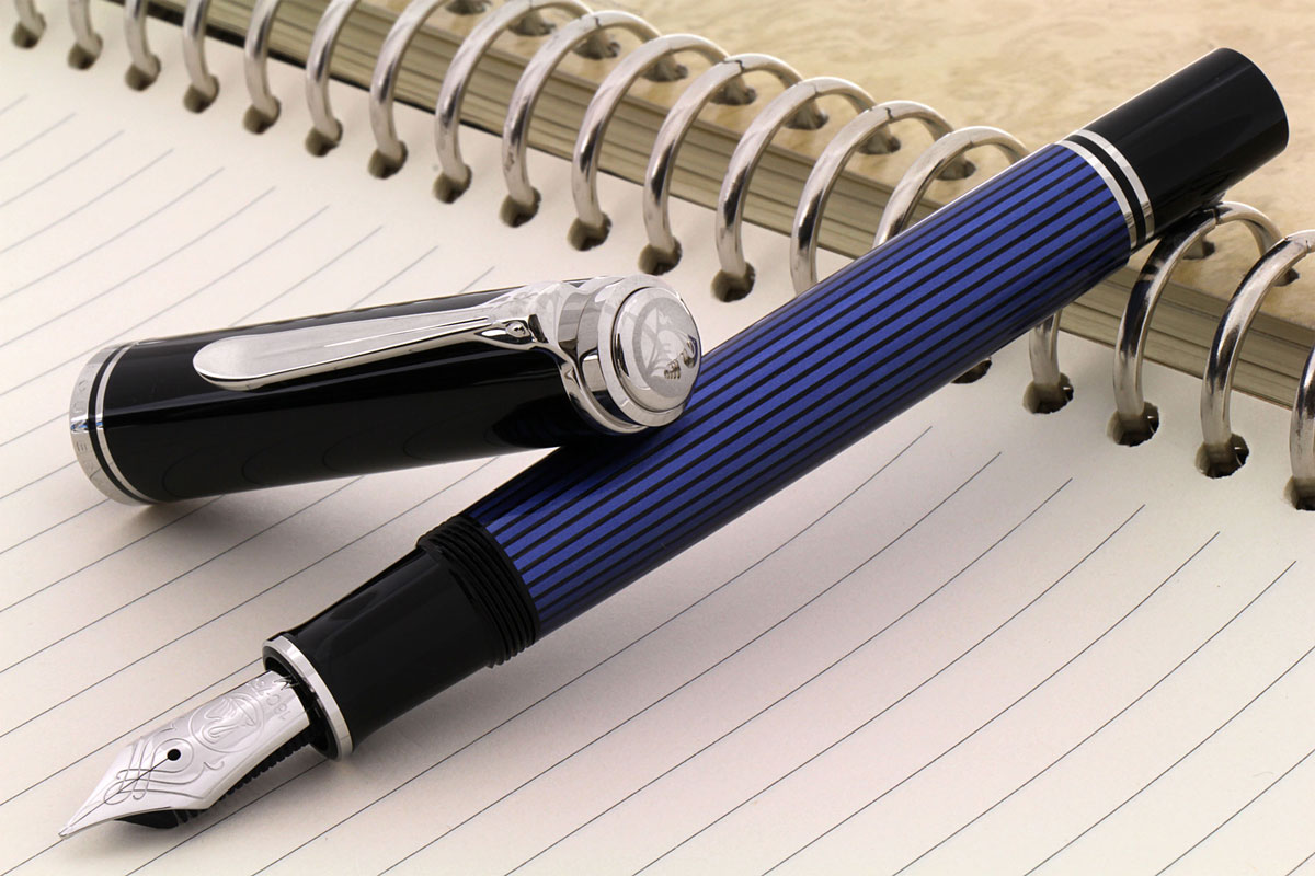 ペリカン（Pelikan） 万年筆スーベレーン M805 ブルー縞 万年筆