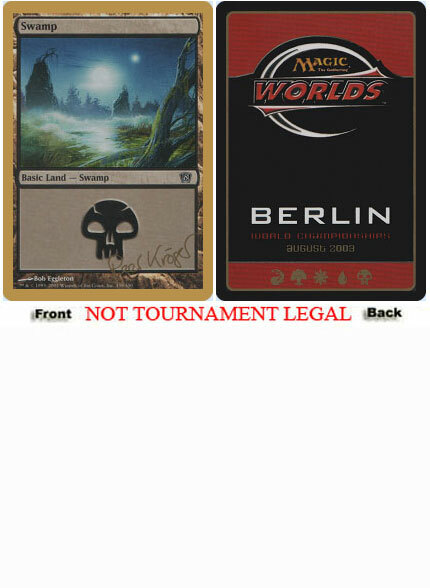 Swamp (8th Edition 339 - Peer Kroger - 2003) World Championship NM