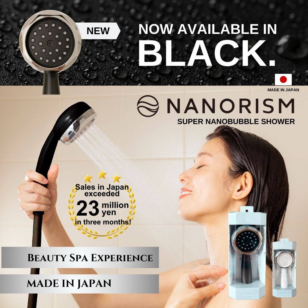 NANORISM Super Nano Bubble Shower Head – 444 Million Bubbles Skin