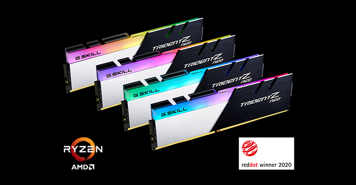 G.Skill Trident Z Neo 16GB (2x8GB) DDR4-3600MHz F4-3600C18D-16GTZN