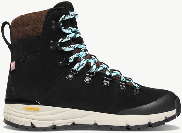 Danner - Arctic 600 Side-Zip Black/Spark Blue Insulated 200G