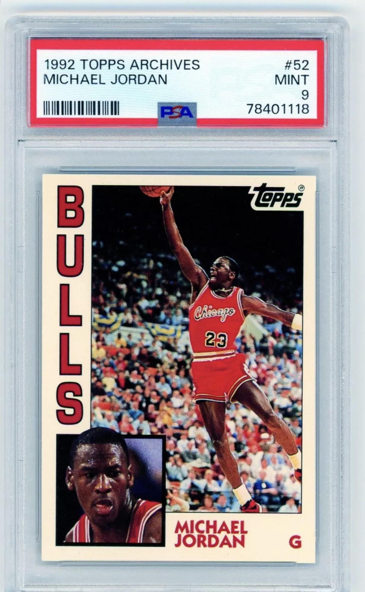 これはマイケル・ジョーダンのルーキーカードです : r/sportscards