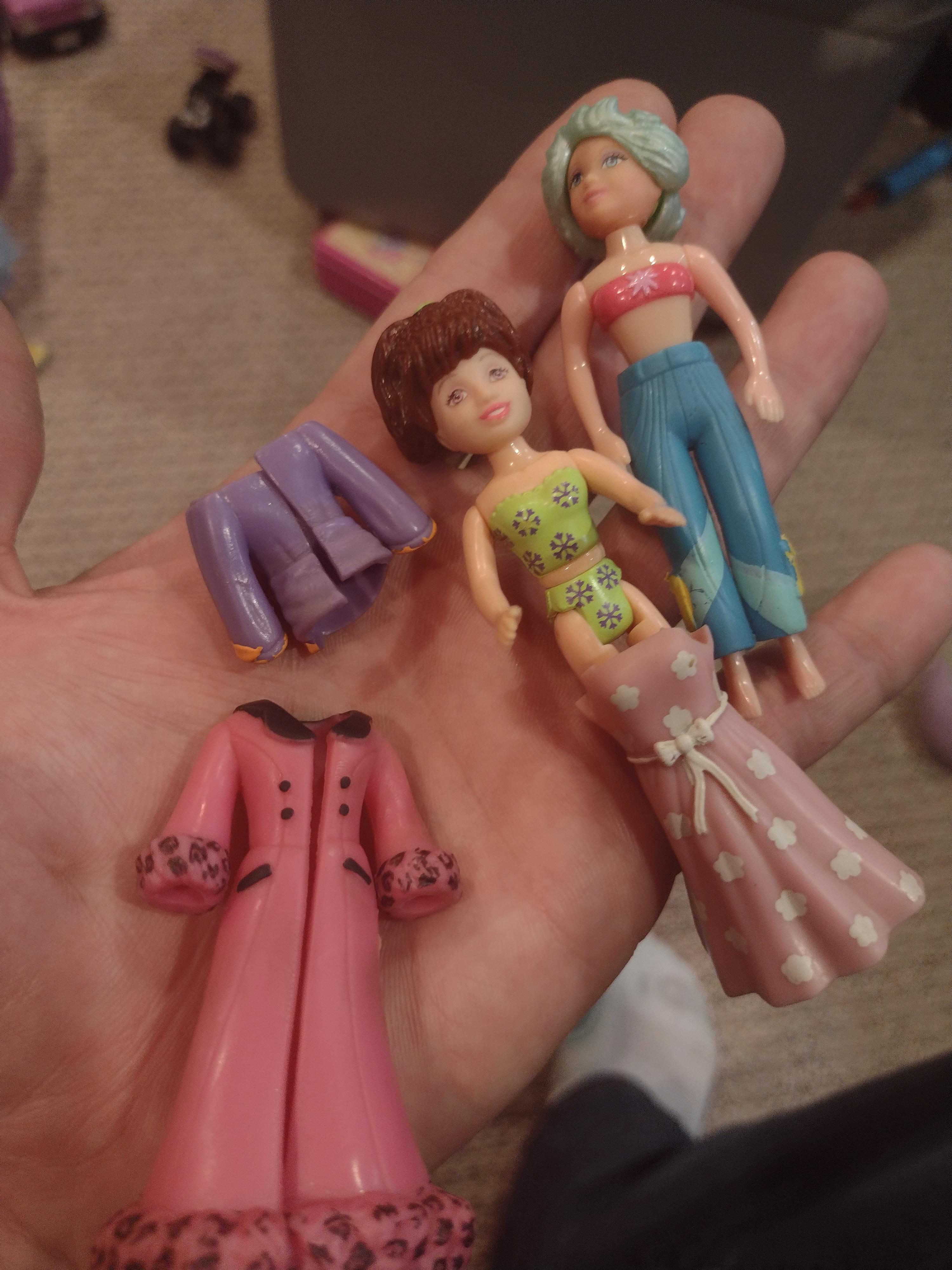 これらって何かわかる人いる？取り外し可能なゴム製の服を着てるやつ