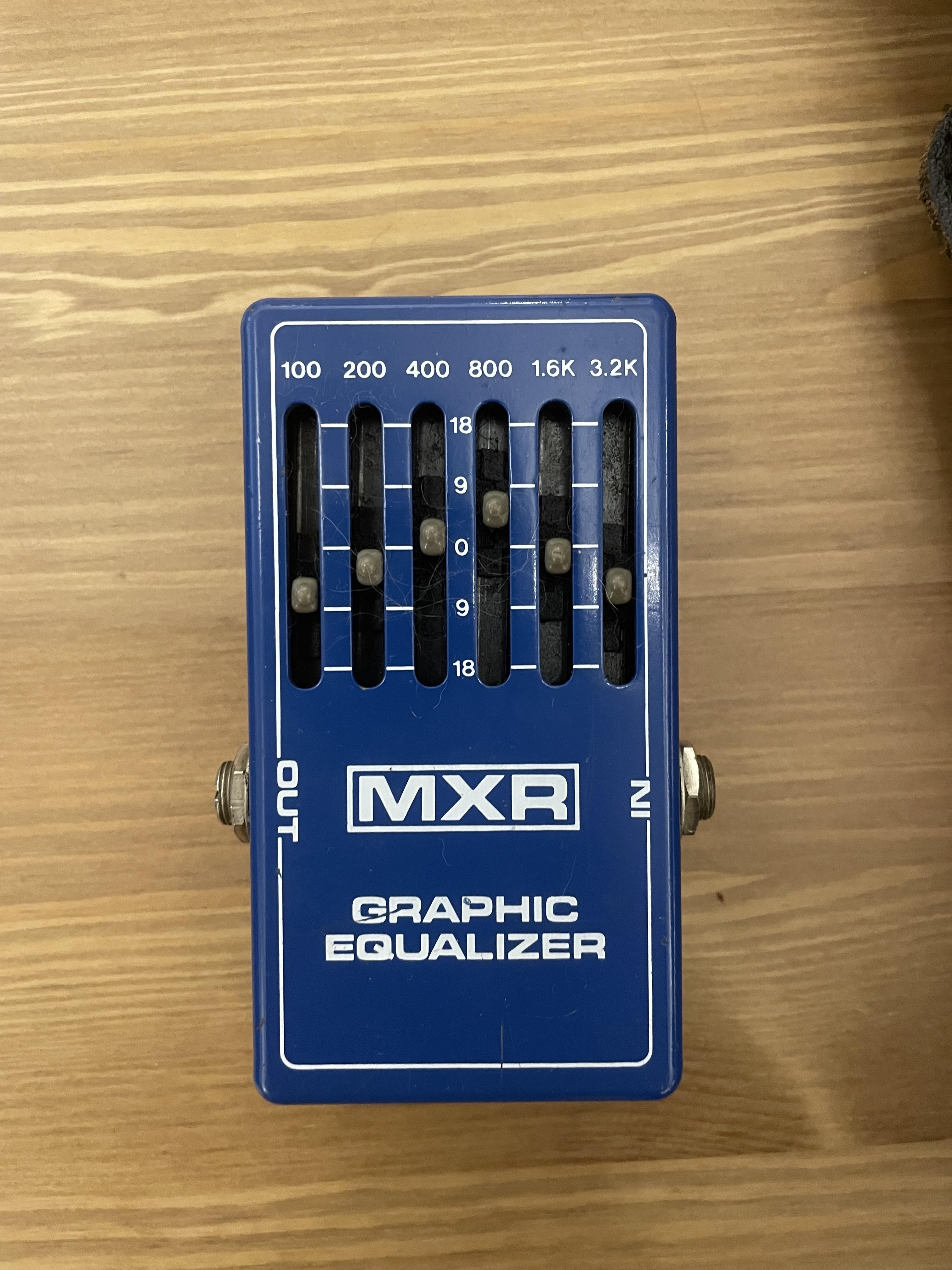 イコライザー MXR six band graphic equalizer ギターエフェクター MXR