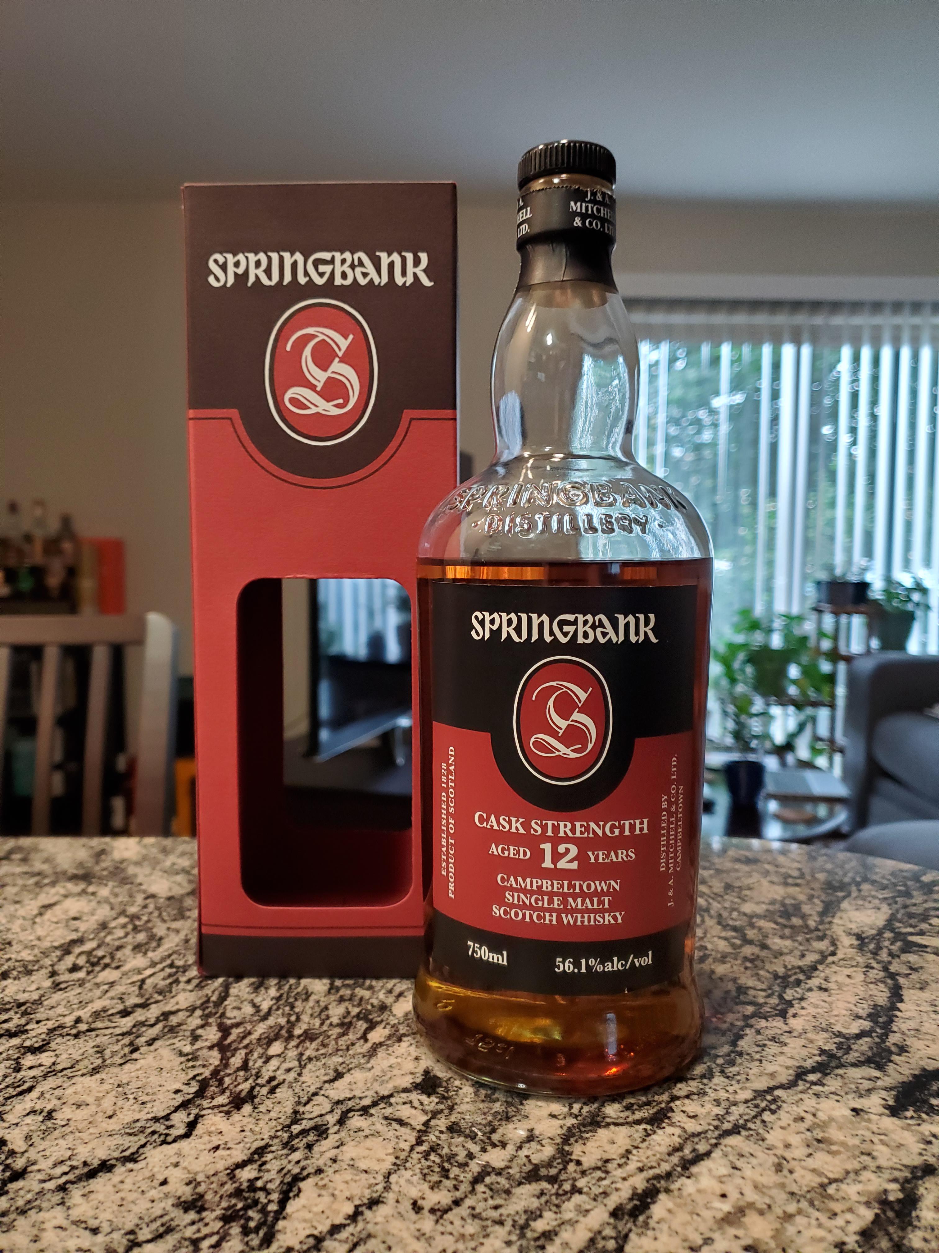 レビュー #10 スプリングバンク 12年 カスクストレングス : r/Scotch