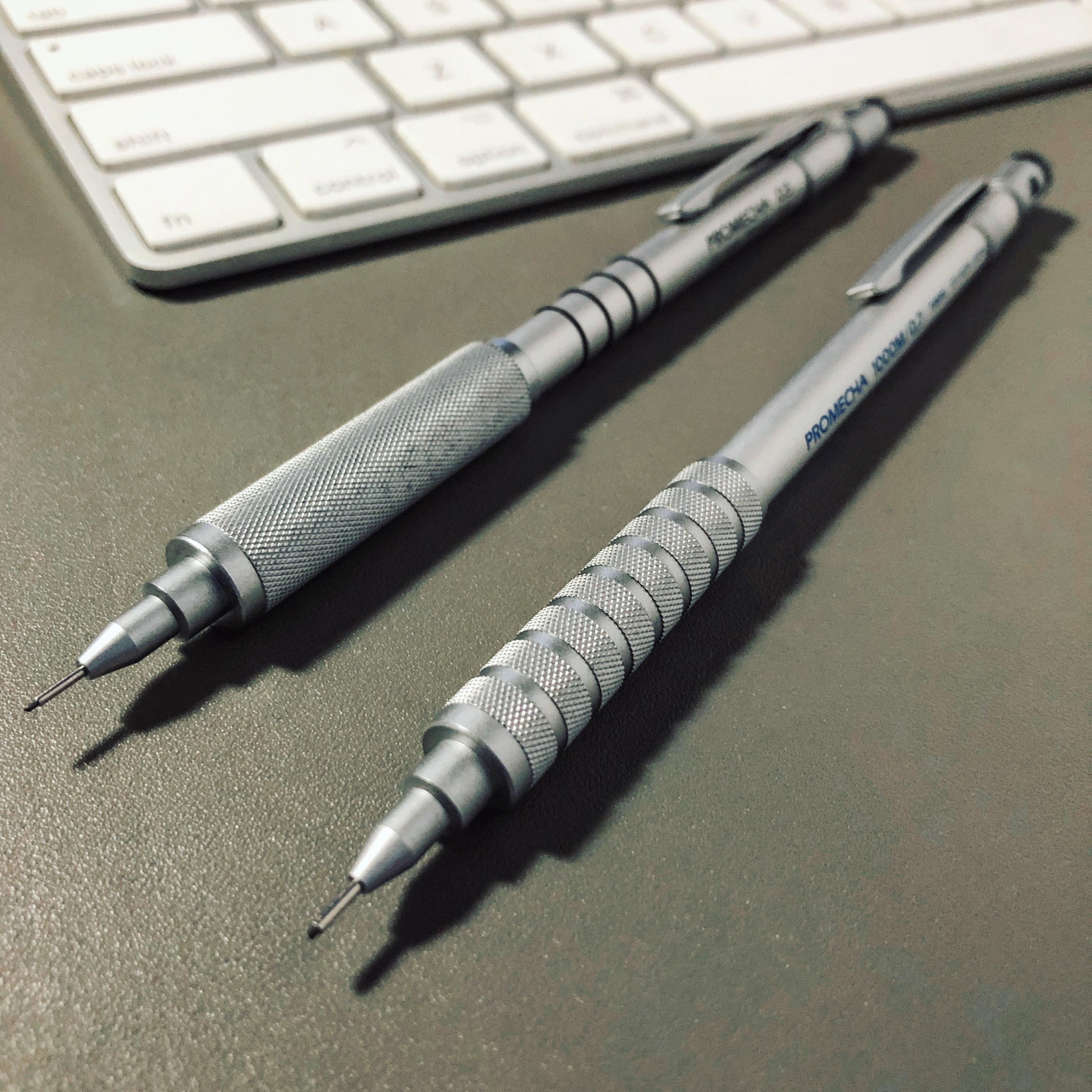 Ohto Promecha 1005P 0.5 & 1000M 0.7 : r/mechanicalpencils