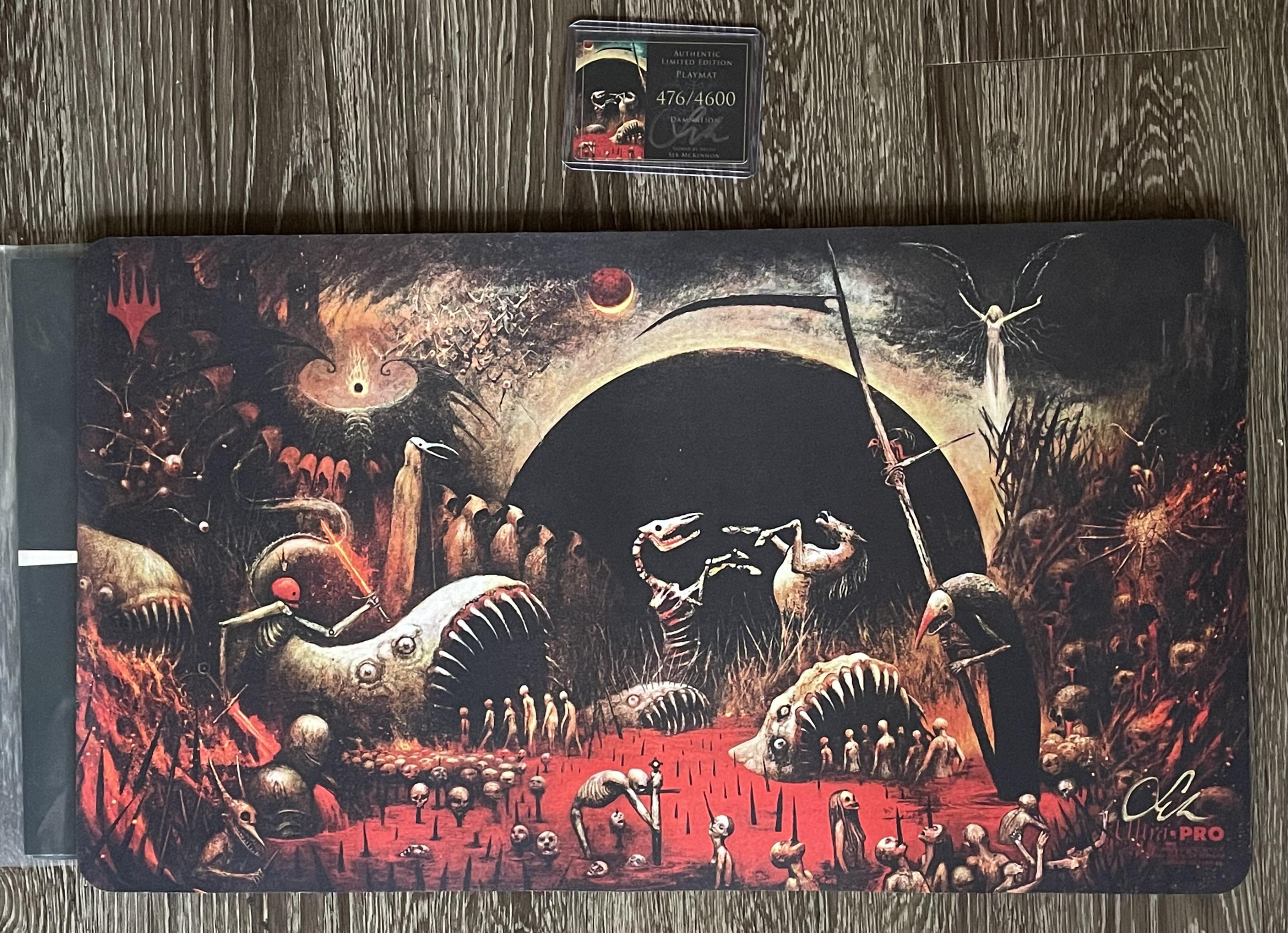 MTGプレイマット 復讐に燃えた再誕