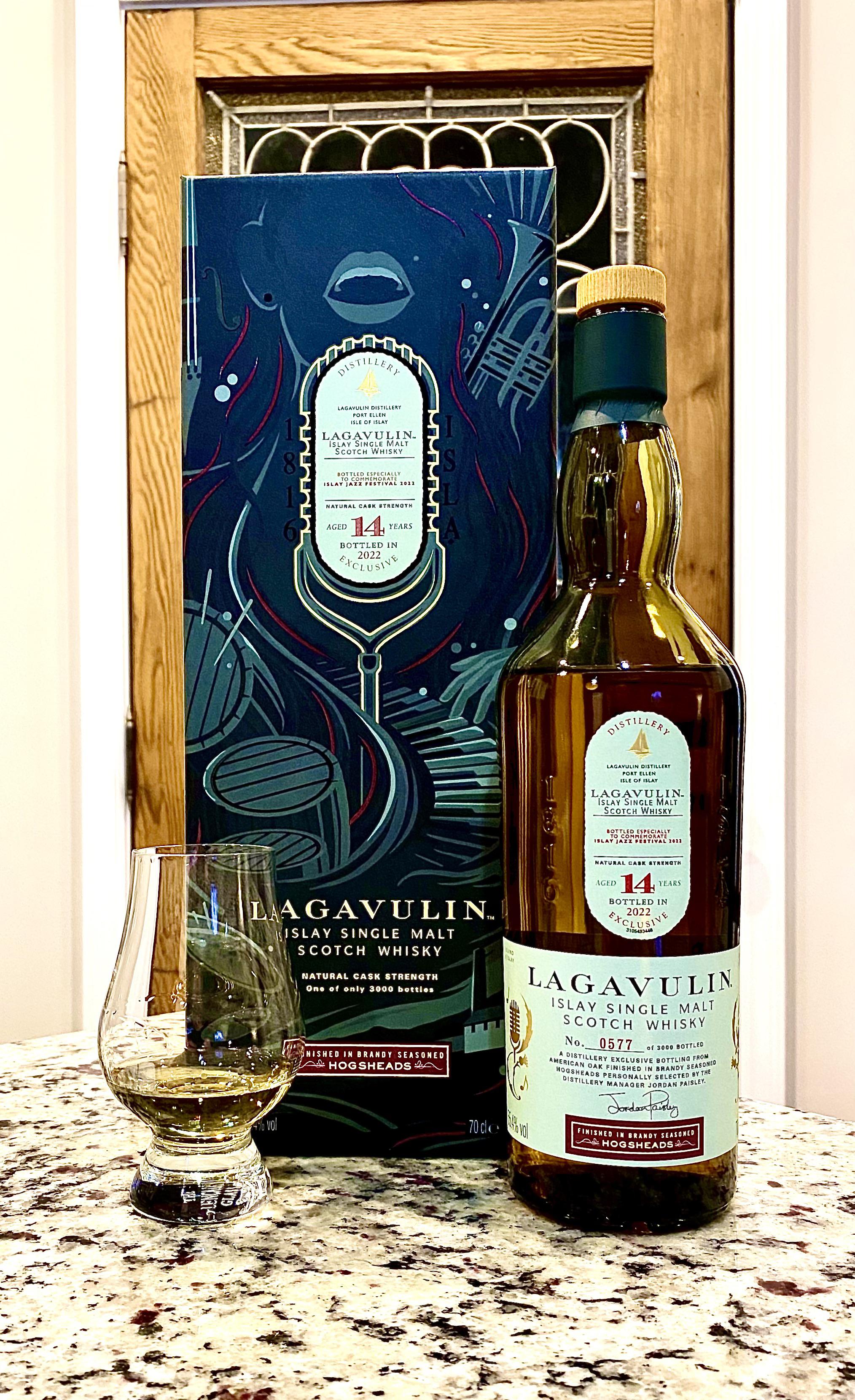 ラガヴーリン ジャズフェスティバル 2022 14 年 Ex-ブランデー樽