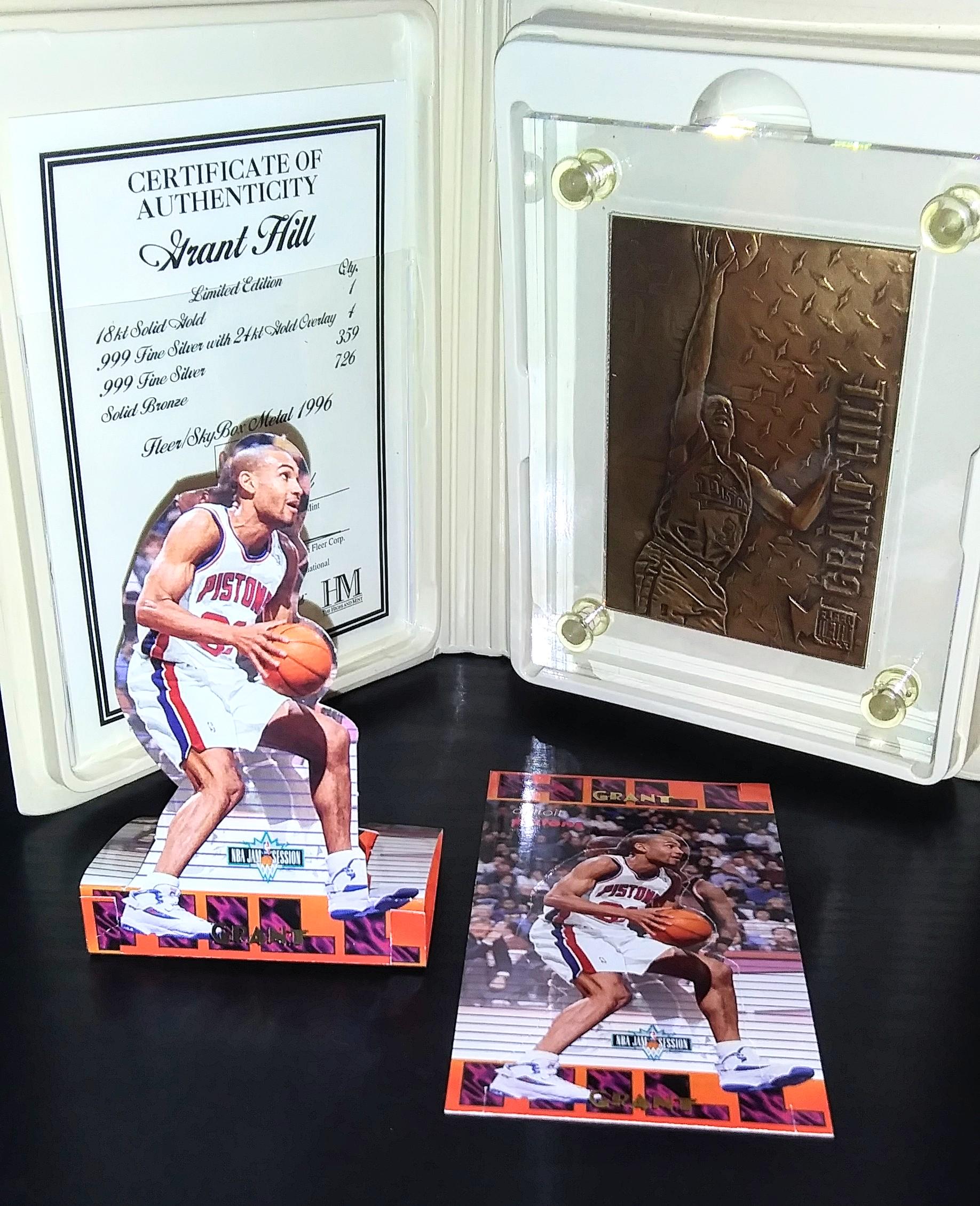 96-97 BB Atomic Refractor Grant Hill