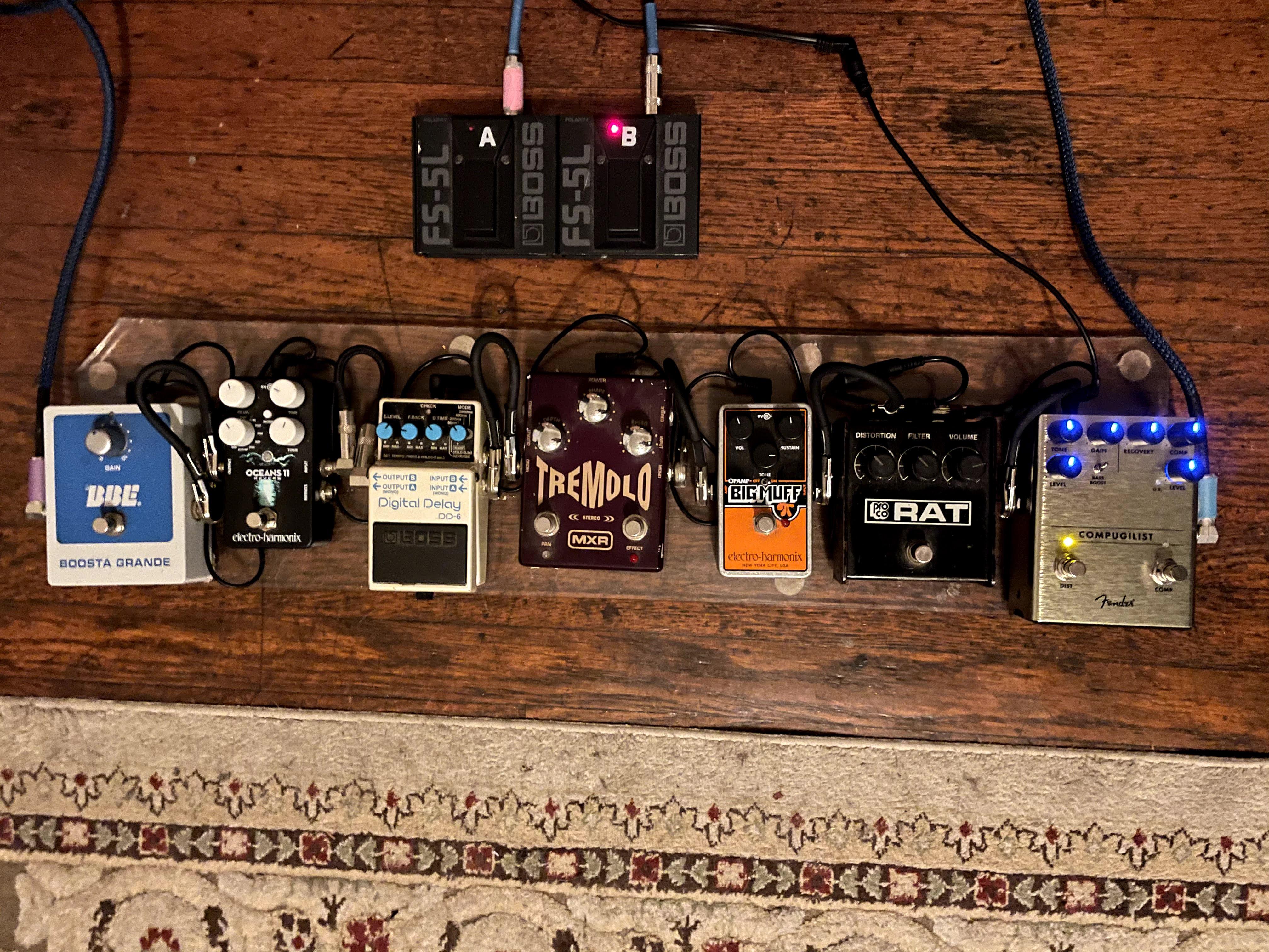 NPD: Fender Compugilist and my homemade rock & roll board : r