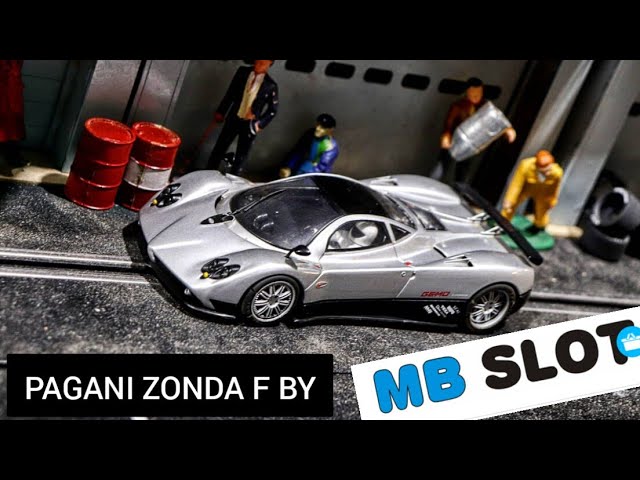 Slot car review Pagani Zonda by MB SLOT - YouTube