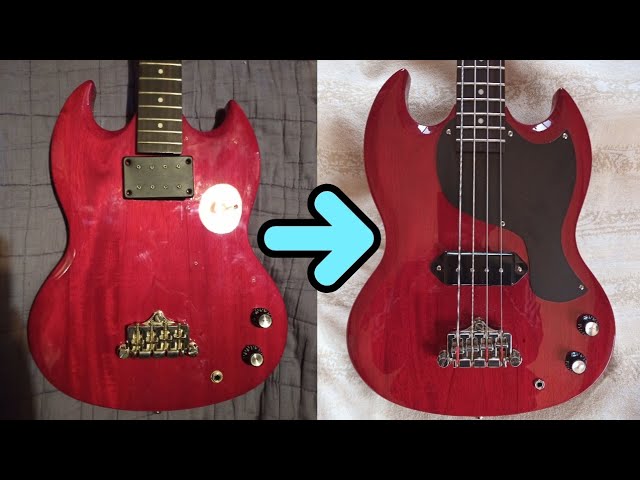 エピフォン SG 魔改造 佐野所有SG Customを参考にした魔改造SGが