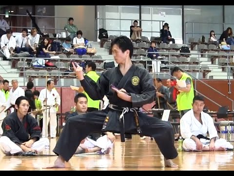 琉球古武道 釵の形 Kobudo Ryukyukobudo bo Bujustu Sai - YouTube