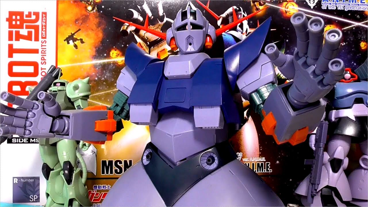ROBOT魂 MSN-02 ジオング ver. A.N.I.M.E. レビュー 【☆前編本体
