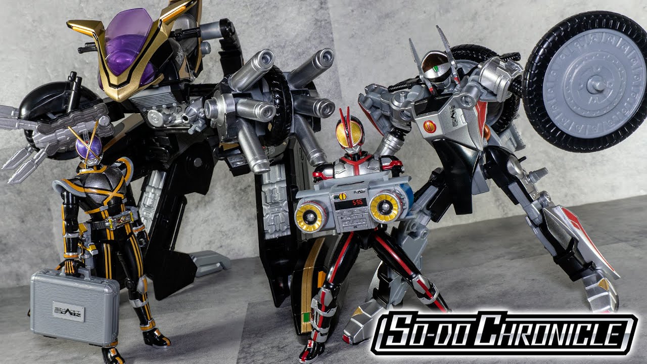 装動】バイクがロボに変形！乾巧って奴の夢にも出てきた武器も付属