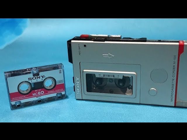 SONY M-100B(B) マイクロカセットレコーダー 動作不明 SONY M-100B(B