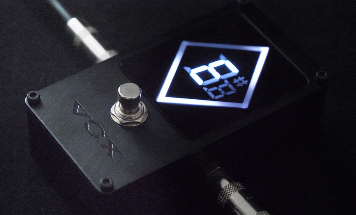 VXT-1 STROBE PEDAL TUNER VOXストロボペダルチューナー 良い演奏は